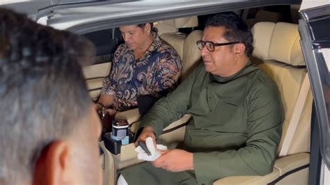 Raj Thackeray and Sachin Tendulkar spotted in Bandra #shorts